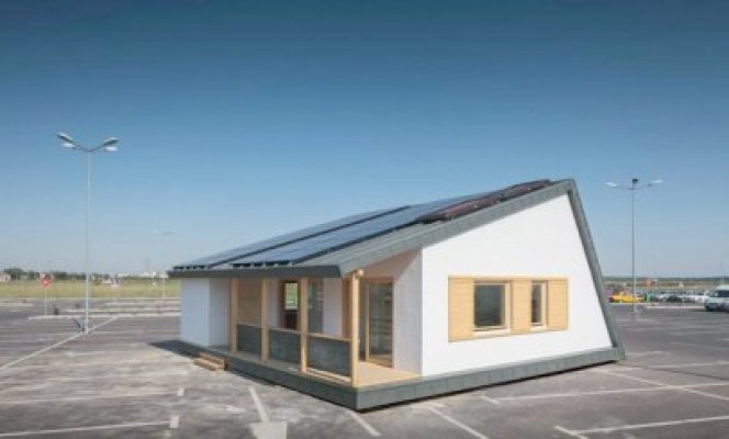 Casa solară scoasă la licitaţie